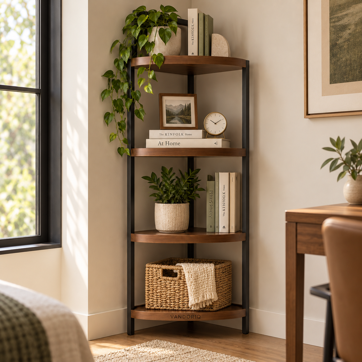 Vandoriq CornerShelf Rack